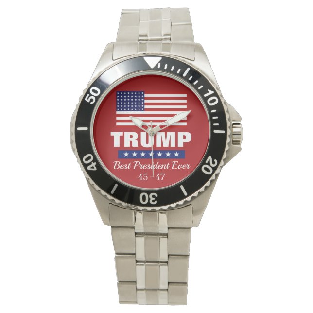 MONTRE DONALD TRUMP BEST PRESIDENT EVER WATCH (devant)