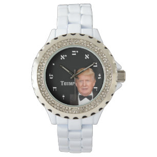 Montre Donald Trump - chiffres hébreux