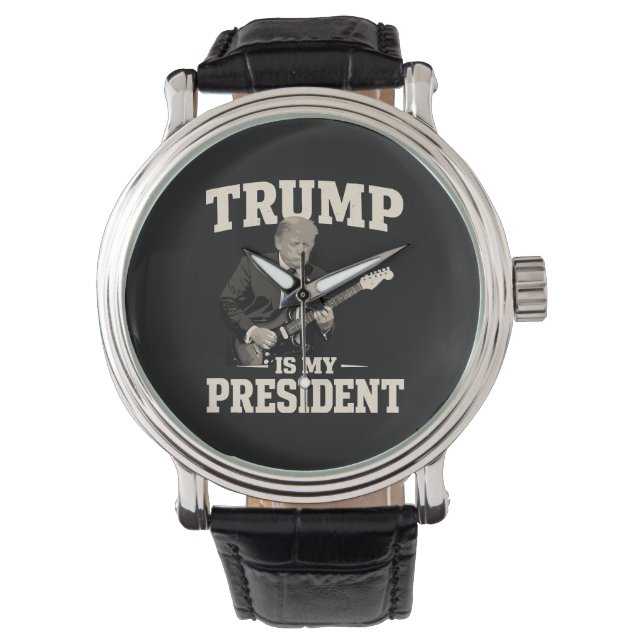 Montre Donald Trump est mon président (devant)