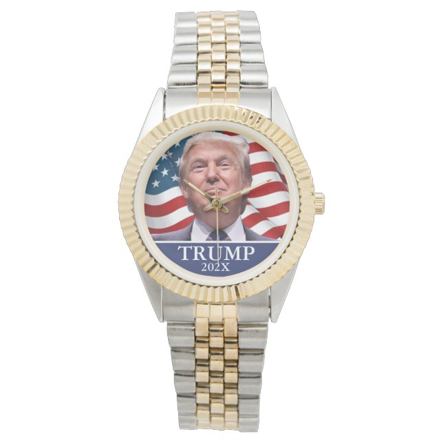 Montre Donald Trump Nom personnalisé (devant)