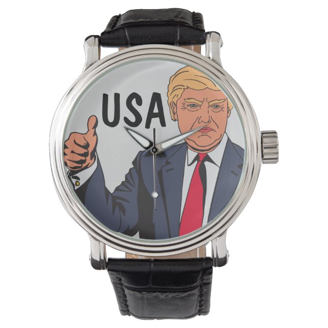 MONTRE DONALD TRUMP WRIST WATCH (devant)