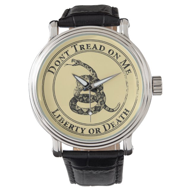 Montre Don't Tread on Me (devant)