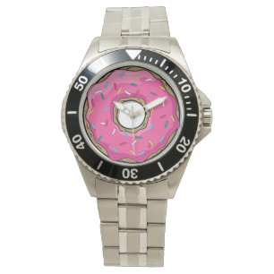 Montre Donut rose Dessin De Dessins