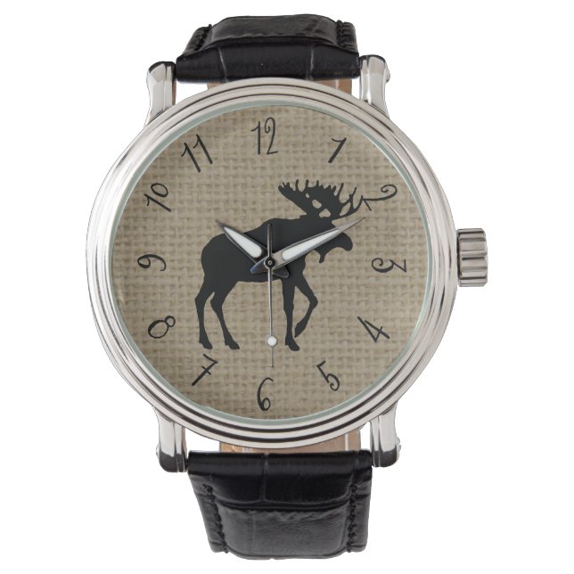 Montre d'orignal par Leslie Harlow (devant)