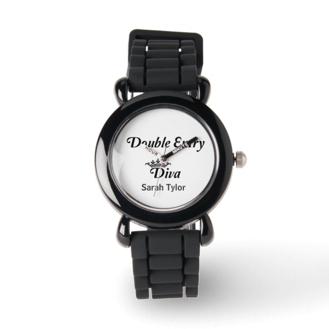 Montre Double Entry Diva (Recto)
