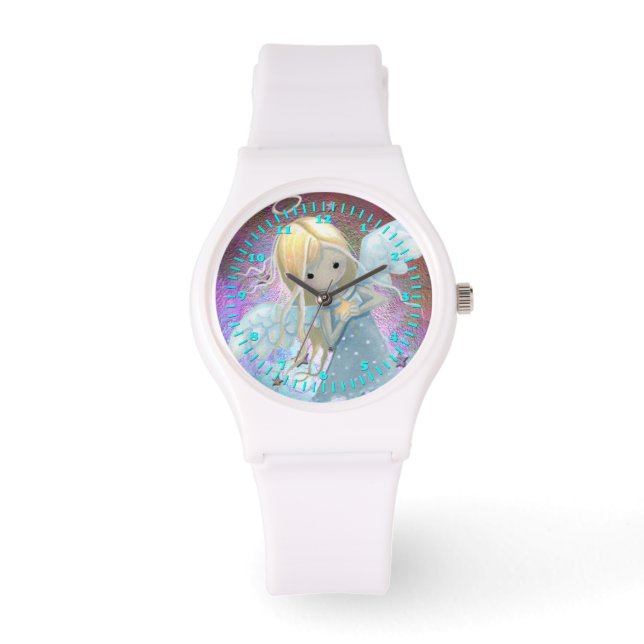 Montre Douce Petite Étoile Ange Fantastique Art (Recto)