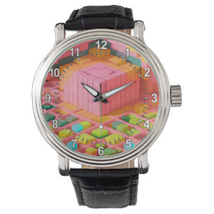Montre Douceur aux couleurs vives