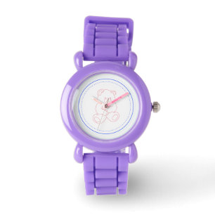 Montre d'ours de nounours de garçon