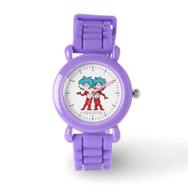 Montre Dr. Seuss | Chose Un Chose Deux Debout (Recto)
