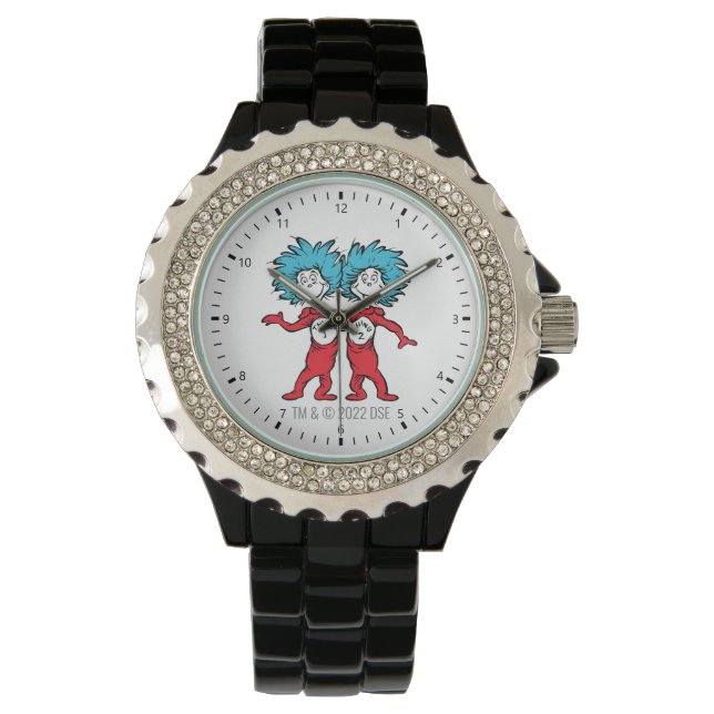 Montre Dr. Seuss | Chose Un Chose Deux Debout (devant)