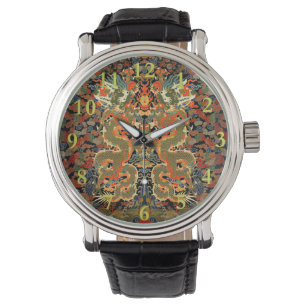 Montre Dragon asiatique chinois Art coloré