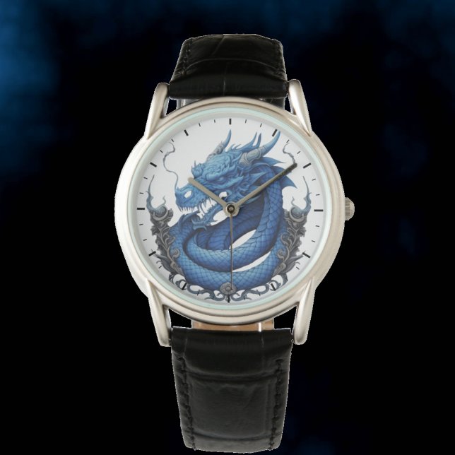 Montre Dragon bleu (Créateur téléchargé)