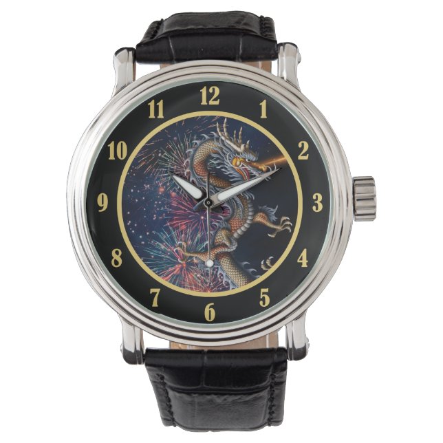 Montre Dragon Chinois (devant)