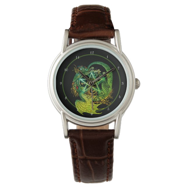 Montre Dragon de Pentacle Art nouveau (devant)