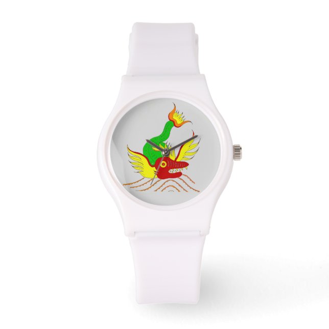 Montre dragon effrayant (Recto)