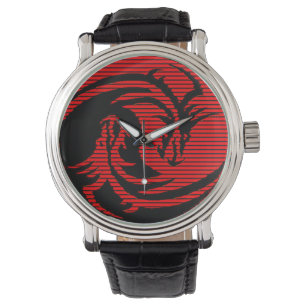 Montre Dragon rouge