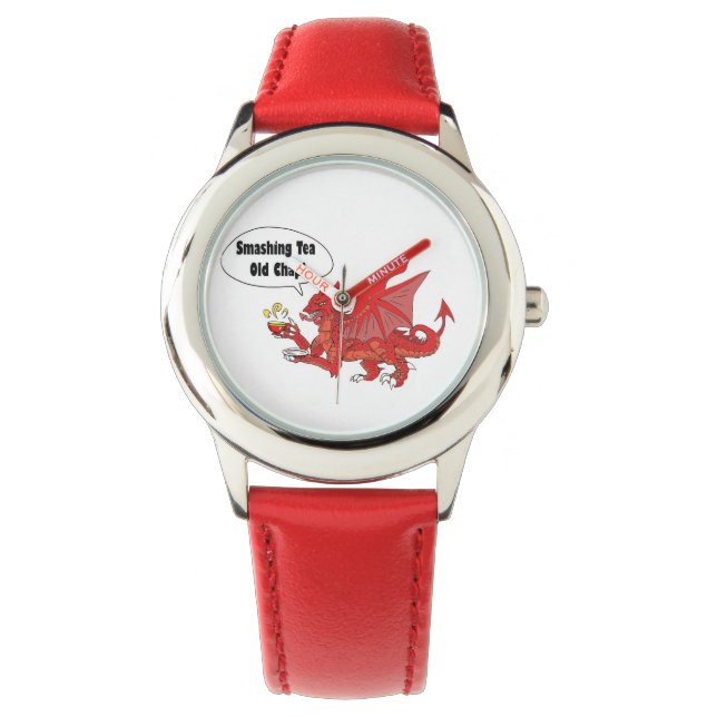Montre Dragon rouge du Pays de Galles (devant)