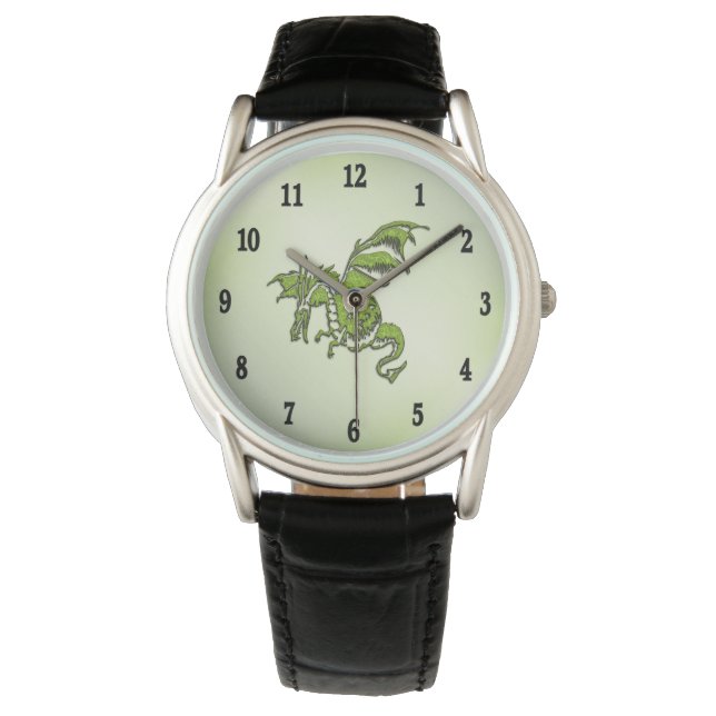 Montre Dragon volant vert (devant)