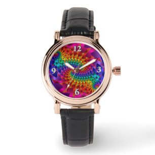 Montre Dragons vibrants de fractale