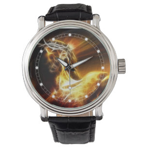 Montre dramatique de crucifixion de Jésus (modèl