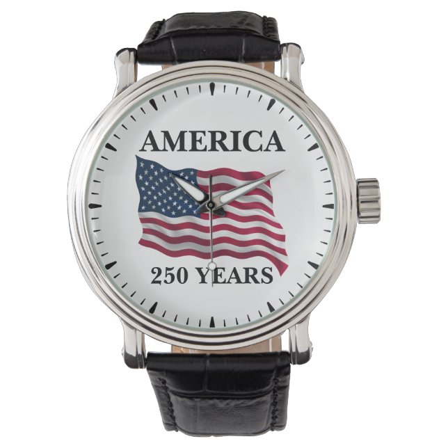 Montre Drapeau 250 ans d'Amérique (devant)
