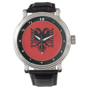 Montre Drapeau albanais & Albanie mode patriote /sports