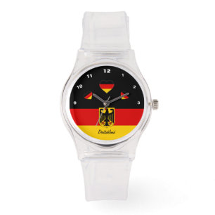 Montre Drapeau allemand Montre, Aigle, Deutschland /sport