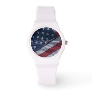 Montre Drapeau américain.