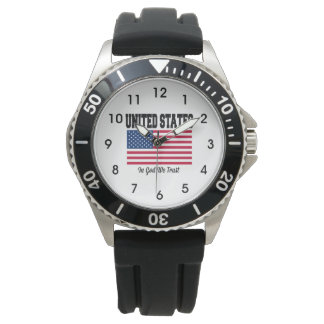 Montre Drapeau américain