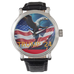 Montre Drapeau américain Aigle TRUMP 2024