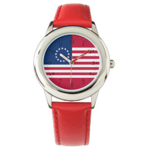 Montre Drapeau américain Betsy Ross
