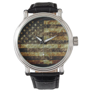 Montre Drapeau américain Vintage 2