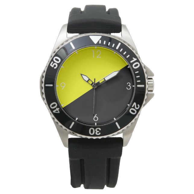 Montre Drapeau anarcho-capitaliste (devant)