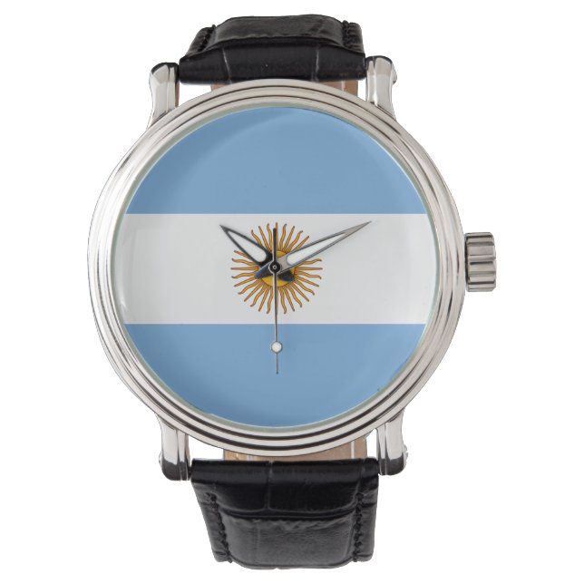 Montre Drapeau Argentine (devant)