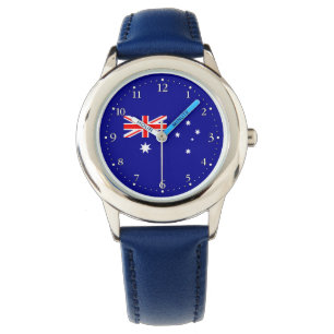Montre drapeau australien patriotique