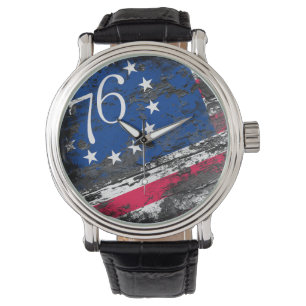 Montre Drapeau Betsy Ross 1776 4 juillet patriotique