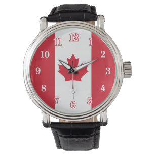 Montre Drapeau canadien