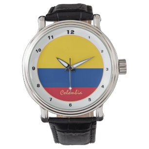 Montre Drapeau colombien & Colombie mode tendance / desig