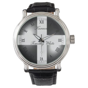 Montre Drapeau cornouaillais de dôme brillant
