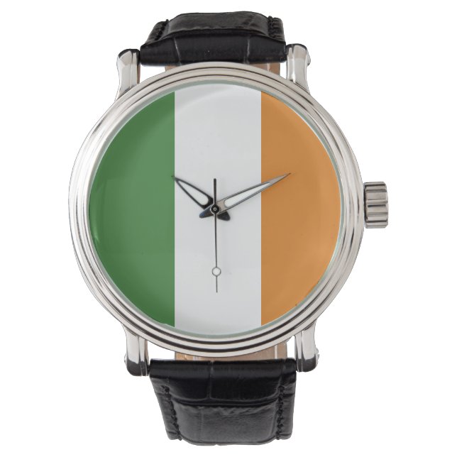 Montre Drapeau couleur Tri irlandais (devant)