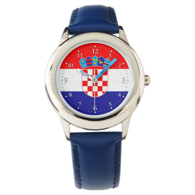 Montre Drapeau Croate (devant)