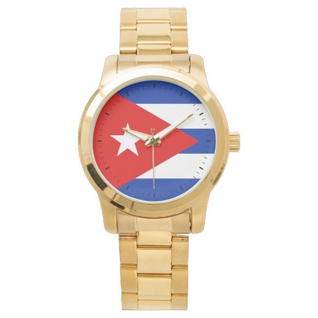 Montre Drapeau Cuba (devant)