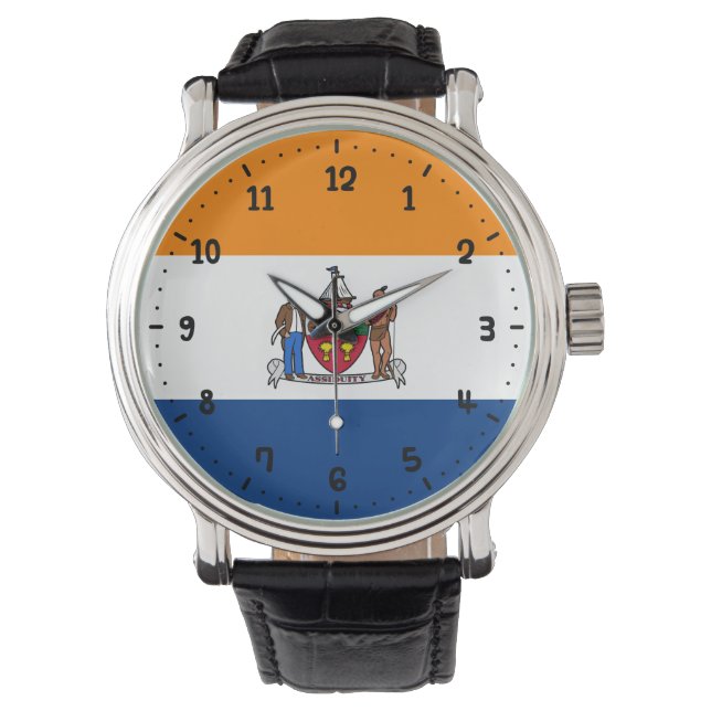 Montre Drapeau d'Albany, New York (devant)