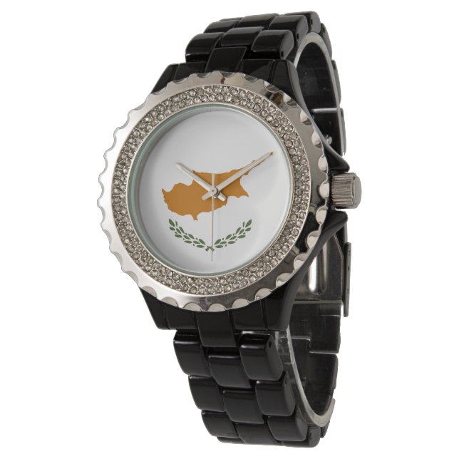 Montre Drapeau de Chypre (Incliné)