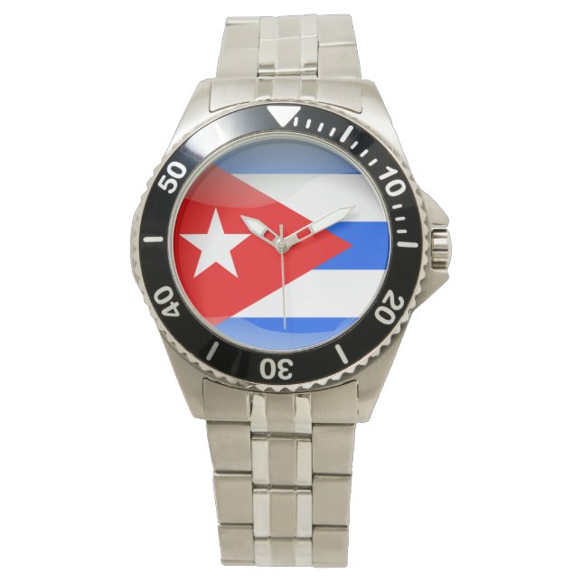 Montre Drapeau de Cuba (devant)