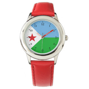 Montre Drapeau de Djibouti
