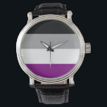 MONTRE DRAPEAU DE FIERTÉ ASEXUEL<br><div class="desc">Drapeaux et vêtements de fierté sexuelle : Y compris les chemises,  sacs sexuels,  stickers de pare-chocs sexuels,  cartes sexuelles,  boutons sexuels,  Magnets sexuels,  grenades sexuelles,  affiches sexuelles,  autocollants sexuels et plus encore de la boutique de drapeau de fierté.</div>