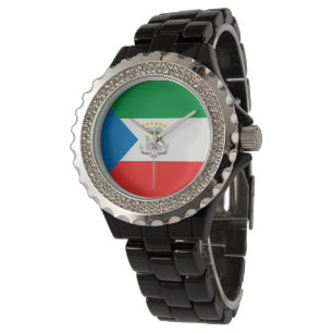 Montre Drapeau de Guinée équatoriale