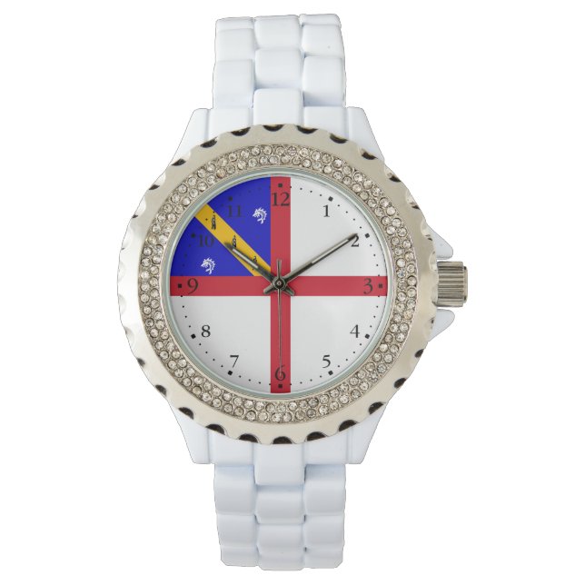 Montre Drapeau de Herm (devant)