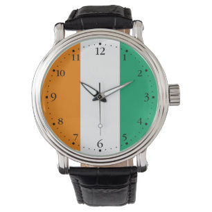 Montre Drapeau de la Côte d'Ivoire